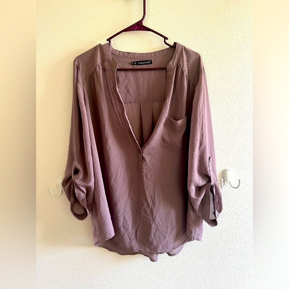Maurice’s like new button blouse!